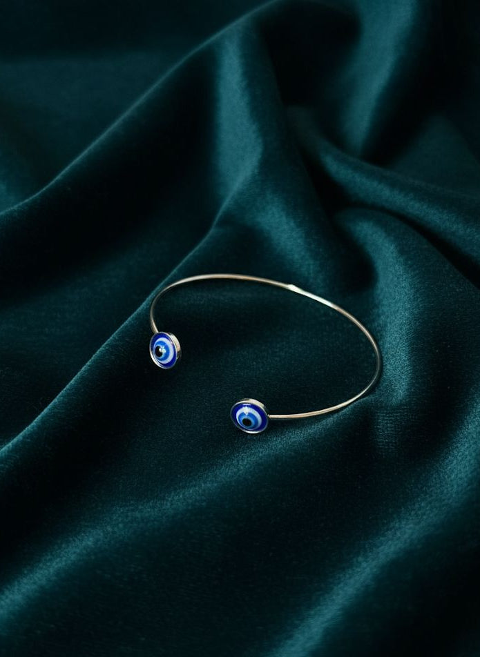 Mystic Evil Eye Open Bangle