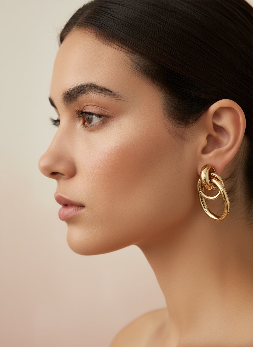 The "Knot of Style" Hoops