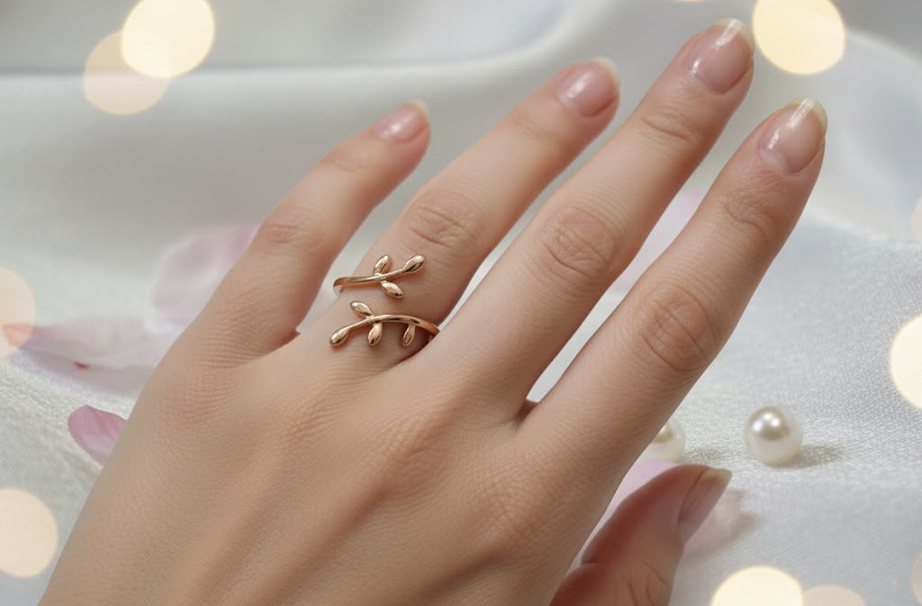 Golden Vine Ring