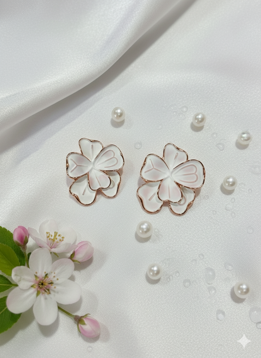 Blossom Charm Studs