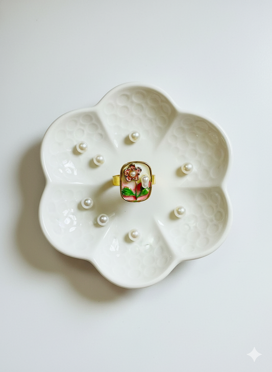 Blossom Pearl Ring