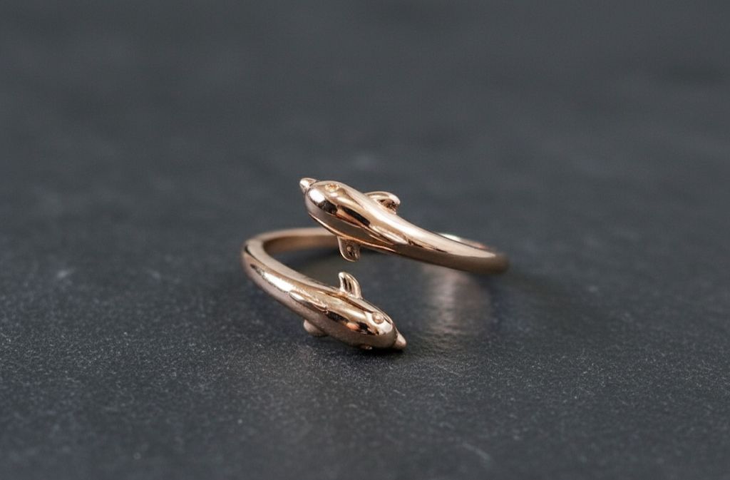 "Dolphin Dance Ring"