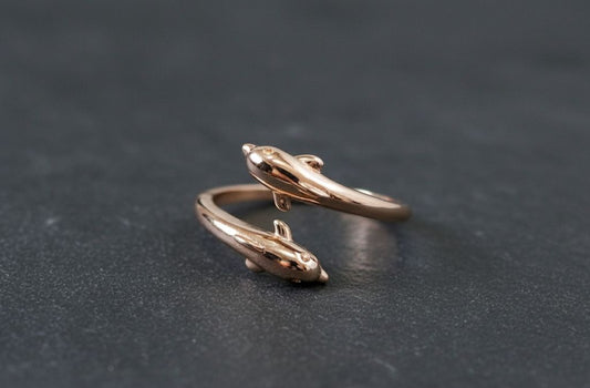 "Dolphin Dance Ring"
