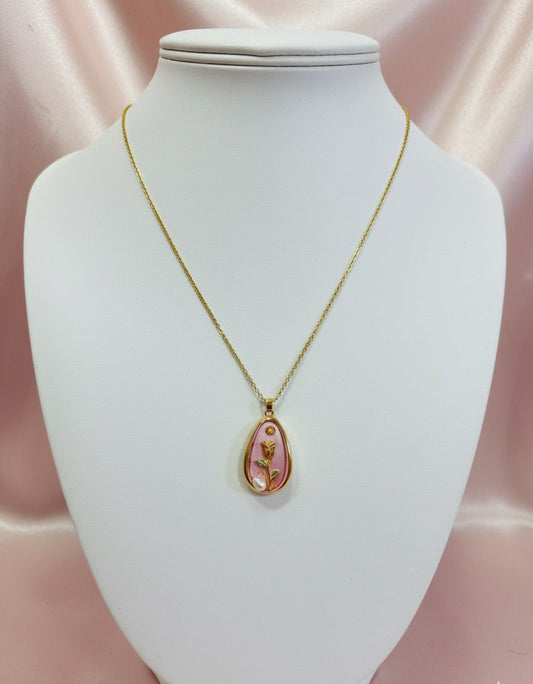 Rose Dewdrop Locket