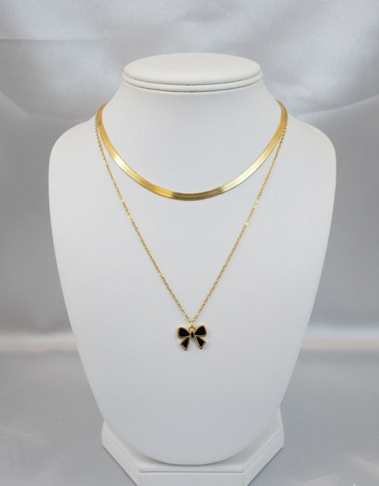 The Ribbon & Luxe Snake Layer