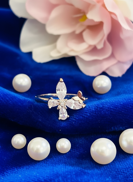 Delicate Butterfly Ring
