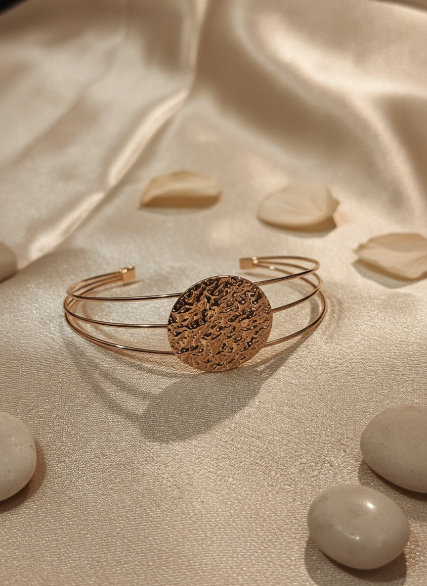 Radiant Disc Bracelet