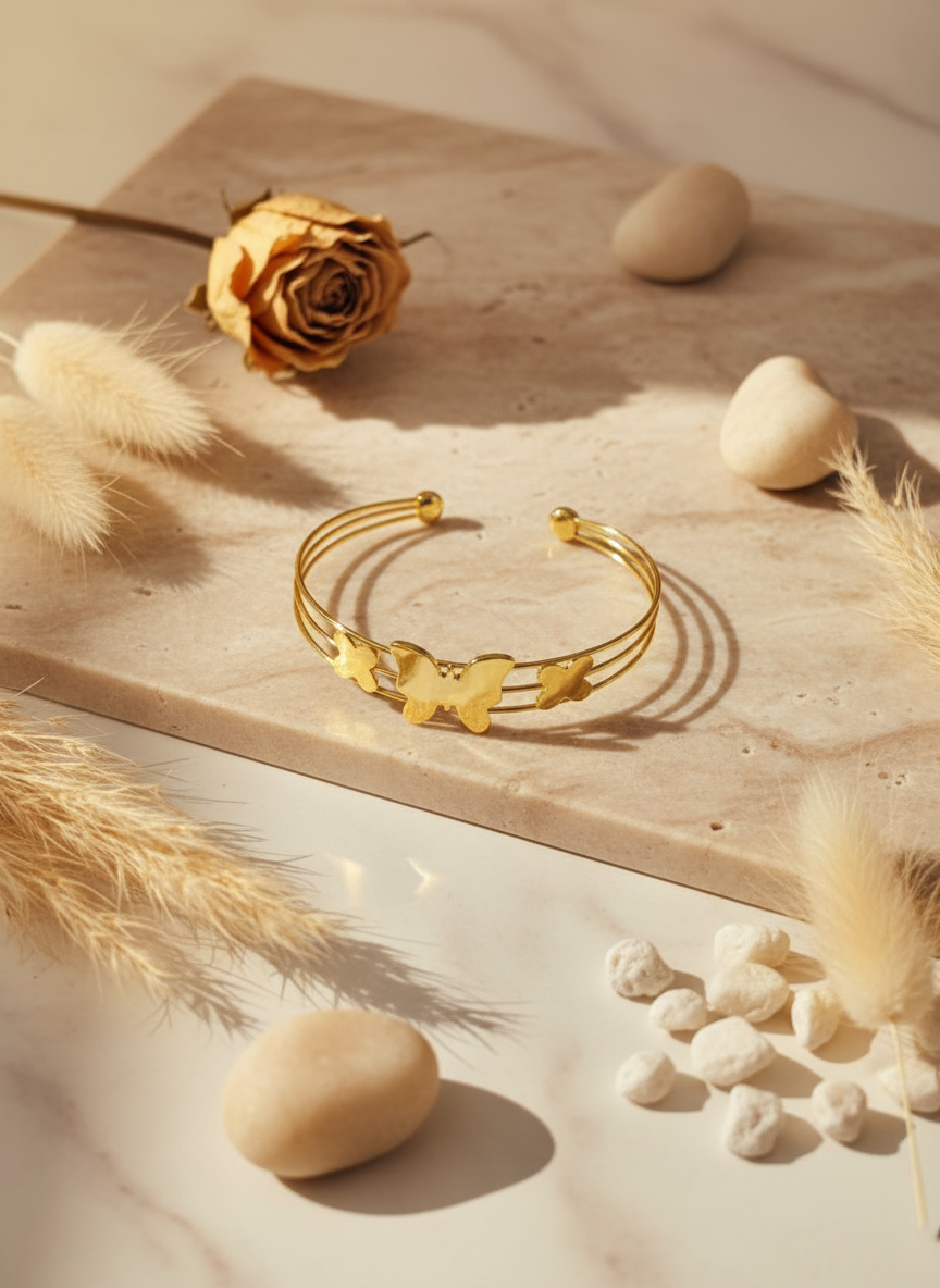 Butterfly Trio Bracelet