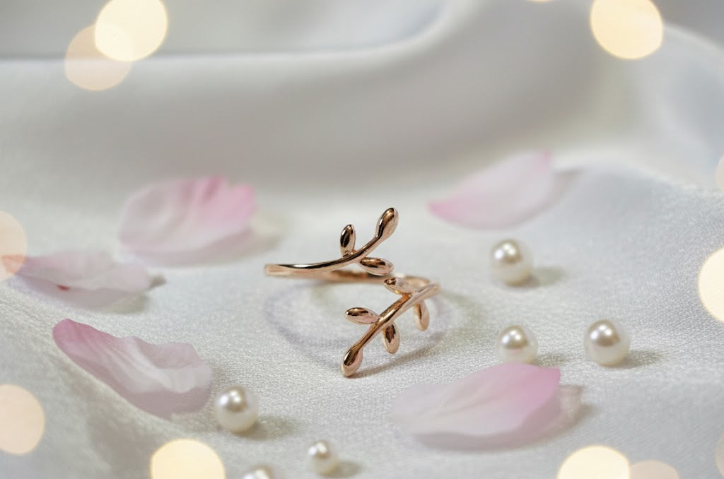 Golden Vine Ring